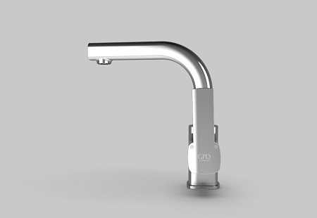 Смеситель GPD Pedra MTL160 для раковины, хром