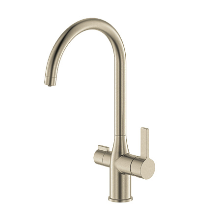 Смеситель IDDIS Pure PURBNFJi05 для кухонной мойки, сатин