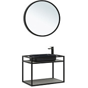 Мебель для ванной Allen Brau Liberty 1.33001.BB 75 черный браш