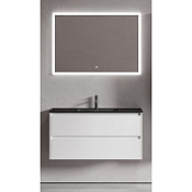 Мебель для ванной Sancos Libra 100 LB100W белый/черный