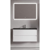 Мебель для ванной Sancos Libra 100 LB100W белый/черный