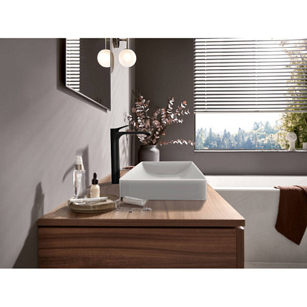 Смеситель Hansgrohe Vivenis 75042670 для раковины, черный матовый