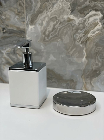 Мыльница Boheme 10963-CR настольная, хром