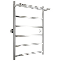 Полотенцесушитель водяной Стилье Универсал-54 80х50 с полкой, хром