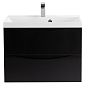 Тумба под раковину BelBagno Marino MARINO-700-2C-SO-NL-P 70 nero lucido