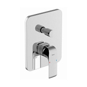 Смеситель Ravak Flat FL 065.00 X070123 с переключателем для душа хром