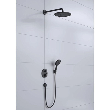 Душевой комплект Hansgrohe Croma 27961670 черный матовый