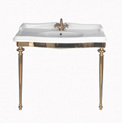 Консоль с раковиной Tiffany World Bristol 105 золото