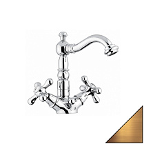 Смеситель Emmevi Deco Old 12615BR для раковины, бронза Смеситель Emmevi Deco Old 12615BR для раковины, бронза
