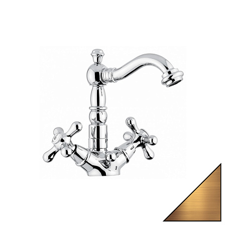 Смеситель Emmevi Deco Old 12615BR для раковины, бронза
