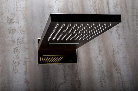 Душевой комплект Boheme Fusion 130-B для душа, черный