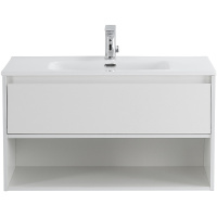 Тумба с раковиной BelBagno Kraft KRAFT-800-1C-SO-BO 80 bianco opaco