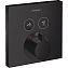 Термостат Hansgrohe ShowerSelect 15763670 для душа, черный матовый