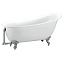 Акриловая ванна BelBagno BB06-1550 155x76 белый - фото 1