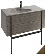 Тумба под раковину Jacob Delafon Nouvelle Vague EB3032-E16 100 ореховое дерево