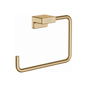 Полотенцедержатель Hansgrohe AddStoris 41754140 шлифованная бронза