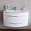 Тумба под раковину BelBagno Prospero BB1000DCS2C/BL-BB1000ARL 100 bianco lucido - фото 1