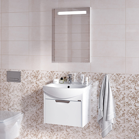 Зеркало Cersanit Base KN-LU-LED010*40-b-Os 40*70 с подсветкой