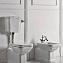 Унитаз с низким бачком Kerasan Waldorf 411601 c кнопкой, хром - фото 3