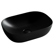 Раковина накладная Ceramica Nova Element CN6009MB 45.5x32.5x13.5 черный матовый