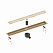 Душевой лоток Timo Drain System DS230106/17 60 золото матовое