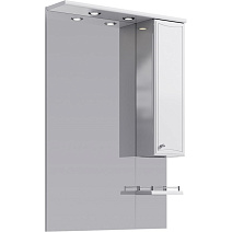 Шкаф-зеркало Aqwella Барселона Ba.02.07 70 белый