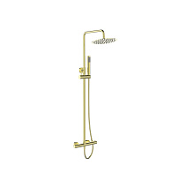 Душевая стойка BelBagno Uno UNO-DOCM-ORO золото