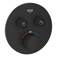 Термостат Grohe Grohtherm SmartControl 29507KF0 для ванны с душем, фантомный черный