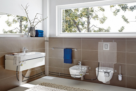 Система инсталляции для унитазов Grohe Rapid SL 38811000 3 в 1 с кнопкой смыва