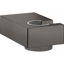 Держатель Hansgrohe Porter E 28387340 для душа, шлифованный черный хром