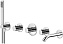 Смеситель Paffoni Modular Box MDE001CR для ванны с душем, хром
