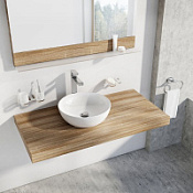 Столешница Ravak I X000000844 120 с раковиной Uni 400 B SLIM дуб