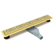 Душевой лоток Esbano Combi C-RAIN-60SG с решёткой, золото матовое