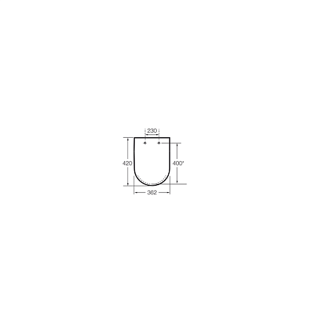 Крышка-сиденье для унитаза Roca Meridian 8012AC00B микролифт