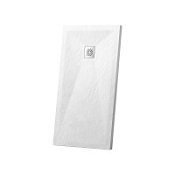 Поддон для душа из искусственного камня Vincea VST-4SR9017W 170x90x3 белый матовый