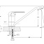 Смеситель для кухонной мойки Rush Fiji FI1835-25 хром - фото 1
