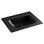 Раковина накладная Ceramicanova Element CN7001MB 61x46.5x18 черный матовый - фото 1