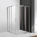 Душевой уголок Cezares Molveno MOLVENO-AH-22-120/110-C-Cr-IV 120x110x195 прозрачное/хром