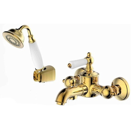 Смеситель Bravat Art F675109U-B1-RUS для ванны с душем бронза