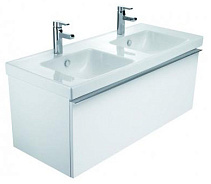 Тумба для комплекта Jacob Delafon Odeon Up EB887-N18 120 см, белый блестящий ламинат