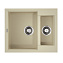 Кухонная мойка Omoikiri Sakaime 60-2-BE 50x60x21 ваниль - фото 1