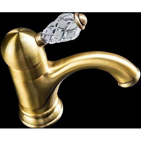Смеситель Boheme Crystal 306-CRST для биде, бронза
