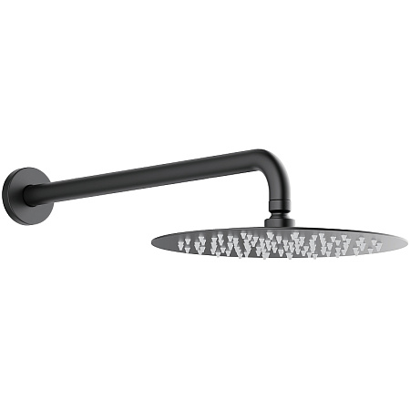 Душевой комплект Aquatek Бетта AQ1172MB черный матовый