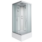 Душевая кабина Niagara Classic NG-1108-14 90x90x215 стекло матовое/профиль серебро