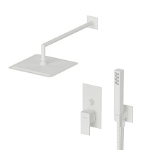 Душевой комплект Cezares Porta PORTA-DSIPQ-30-BIO белый матовый