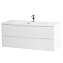 Тумба с раковиной BelBagno Marino MARINO-1200-2C-SO-BL-P 120 bianco lucido - фото 5
