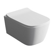 Чаша для унитаза подвесного ArtCeram A16 ASV006 05;00 белый матовый