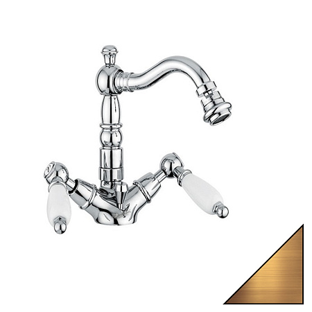 Смеситель Emmevi Deco Ceramic 121614BR для биде, бронза