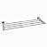 Полка для полотенец WasserKRAFT Lippe K-6511 хром