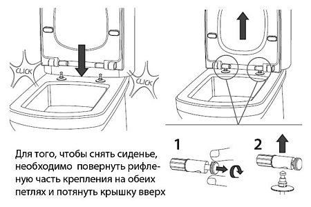 Крышка-сиденье Roca Dama Senso ZRU9000041 с микролифтом